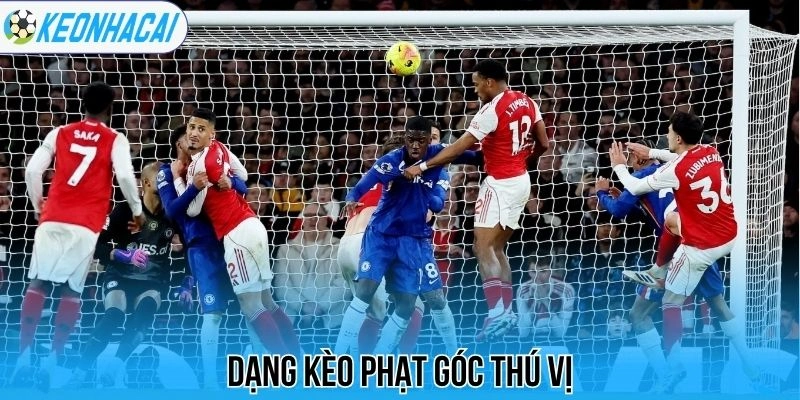 Kèo nhà cái 122 Dạng kèo phạt góc thú vị