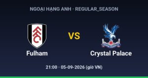 Fulham FC vs Crystal Palace FC